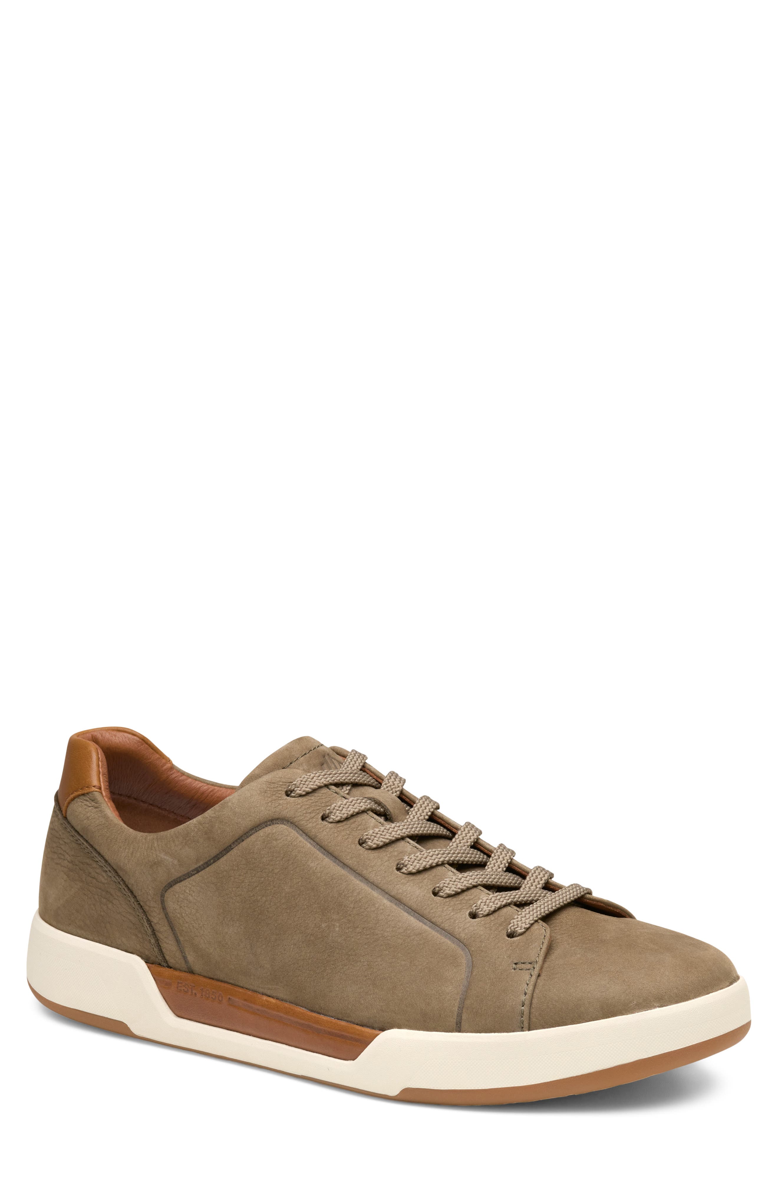 Kendall Anson Lace to Toe Sneaker, Main, color, TAUPE NUBUCK