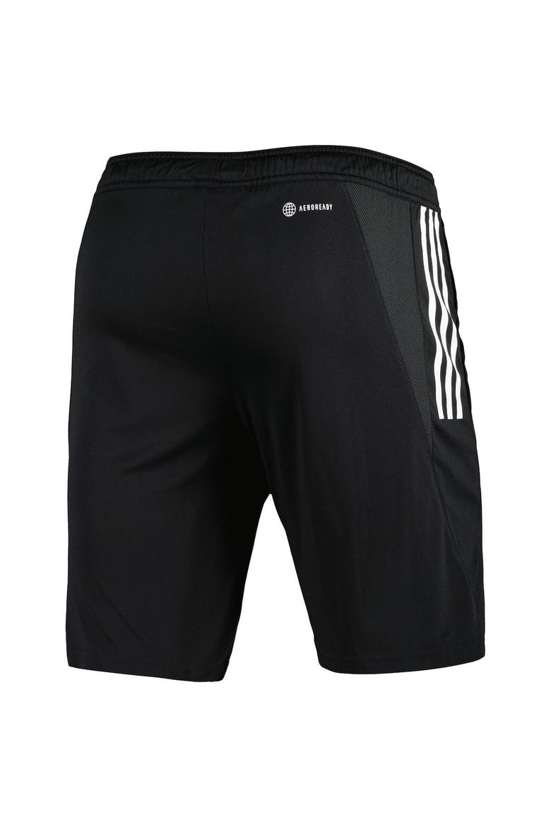 Men's adidas Black New York City FC 2023 On-Field AEROREADY Training Shorts, Alternate, color, Black
