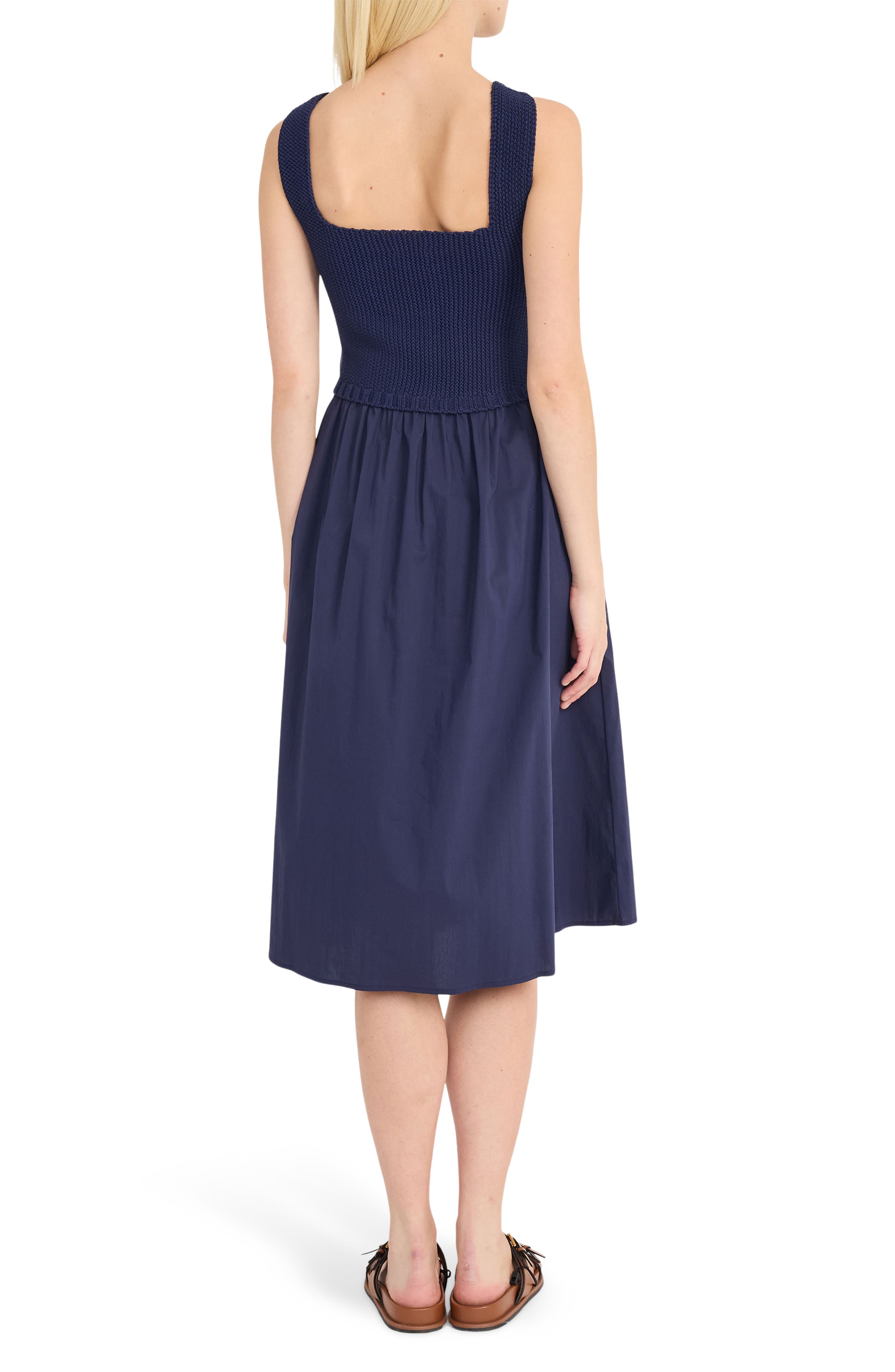 Mixed Media A-Line Dress - image 2