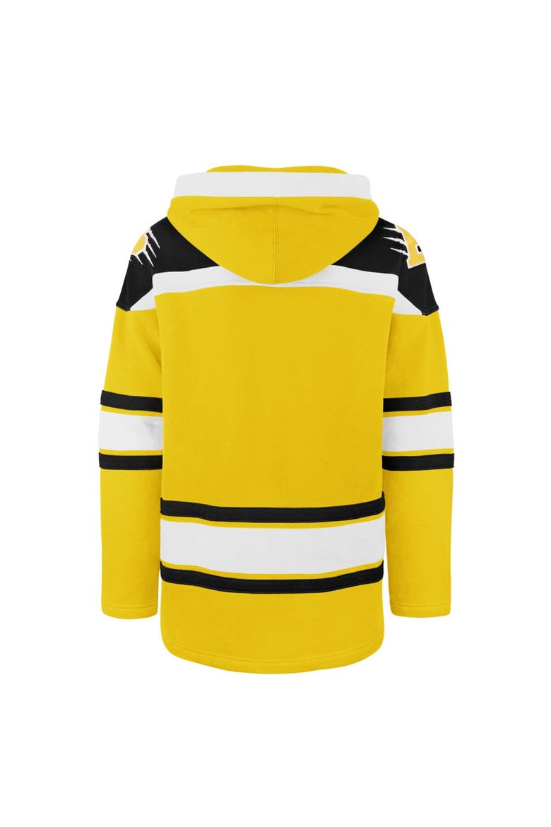 Men's '47 Gold Boston Bruins 2026 NHL Stadium Series Superior Lacer Hoodie, Alternate, color, Gold