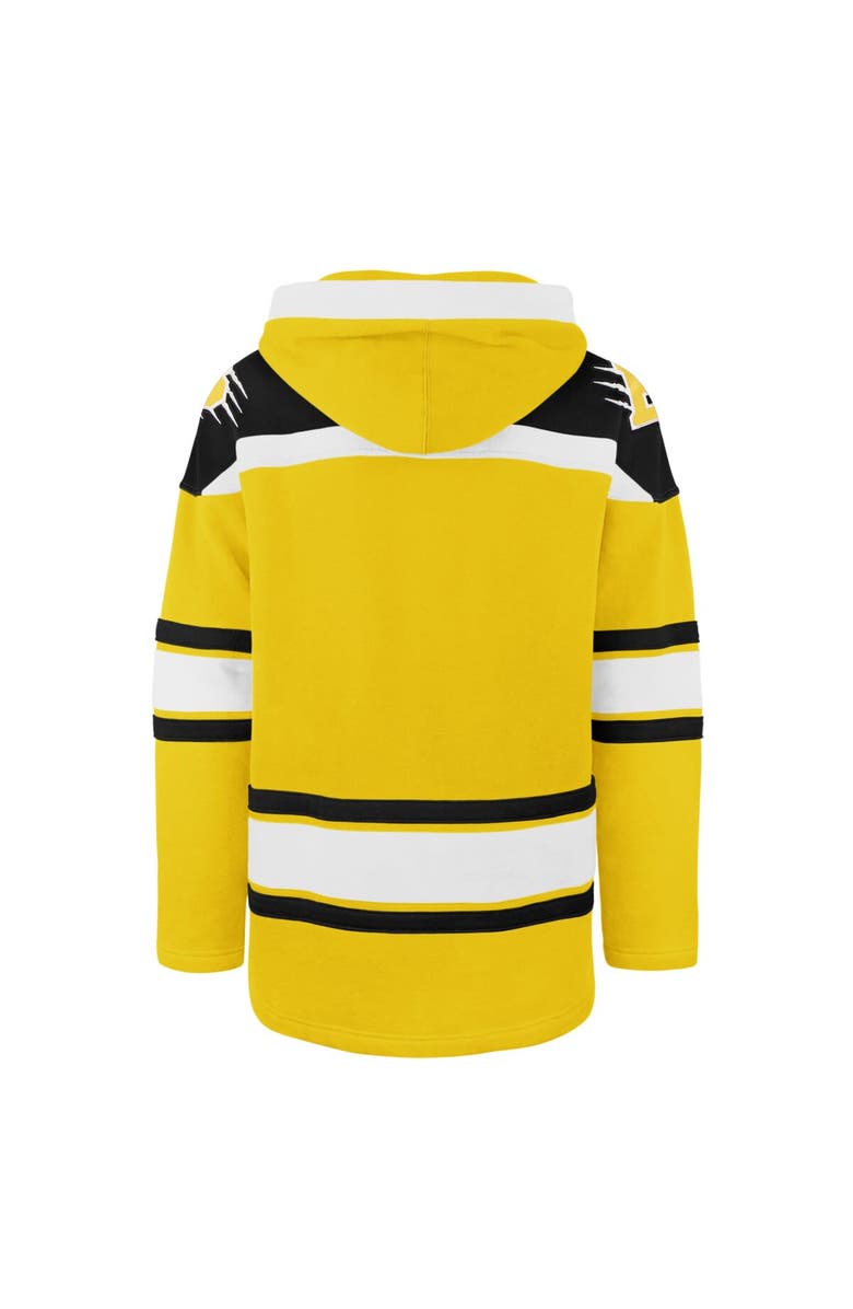 '47 Men's '47 Gold Boston Bruins 2026 NHL Stadium Series Superior Lacer Hoodie, Alternate, color, Gold