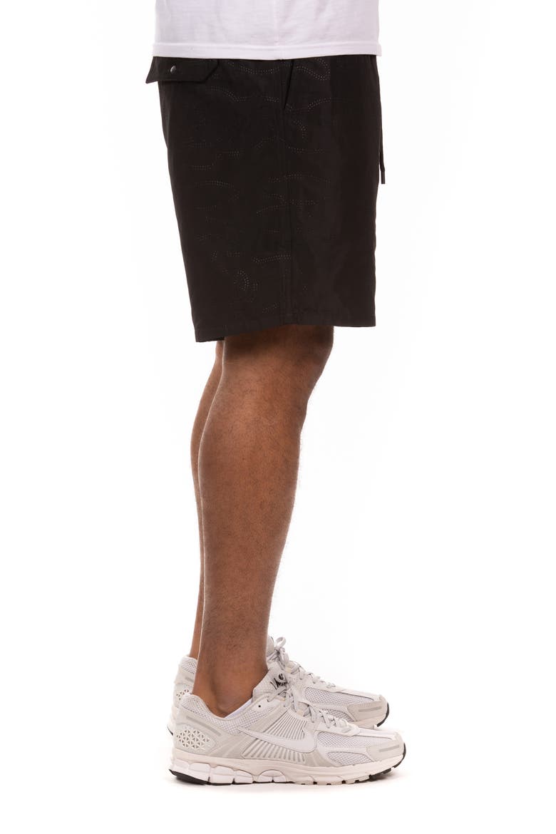 Popsicle Pull-On Shorts, Alternate, color, BLACK