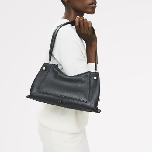 Radley Hope Gardens Medium Ziptop Shoulder Bag In Black