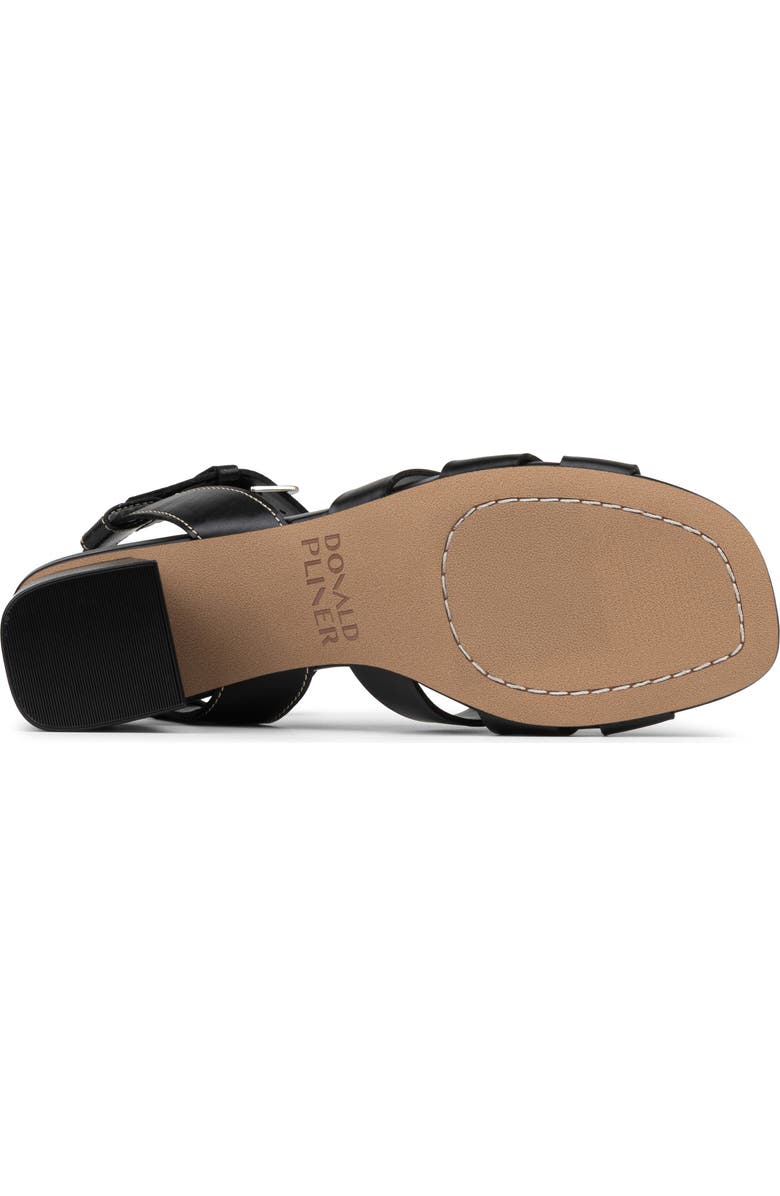 Donald Pliner Sotira Block Heel Sandal, Alternate, color, Black