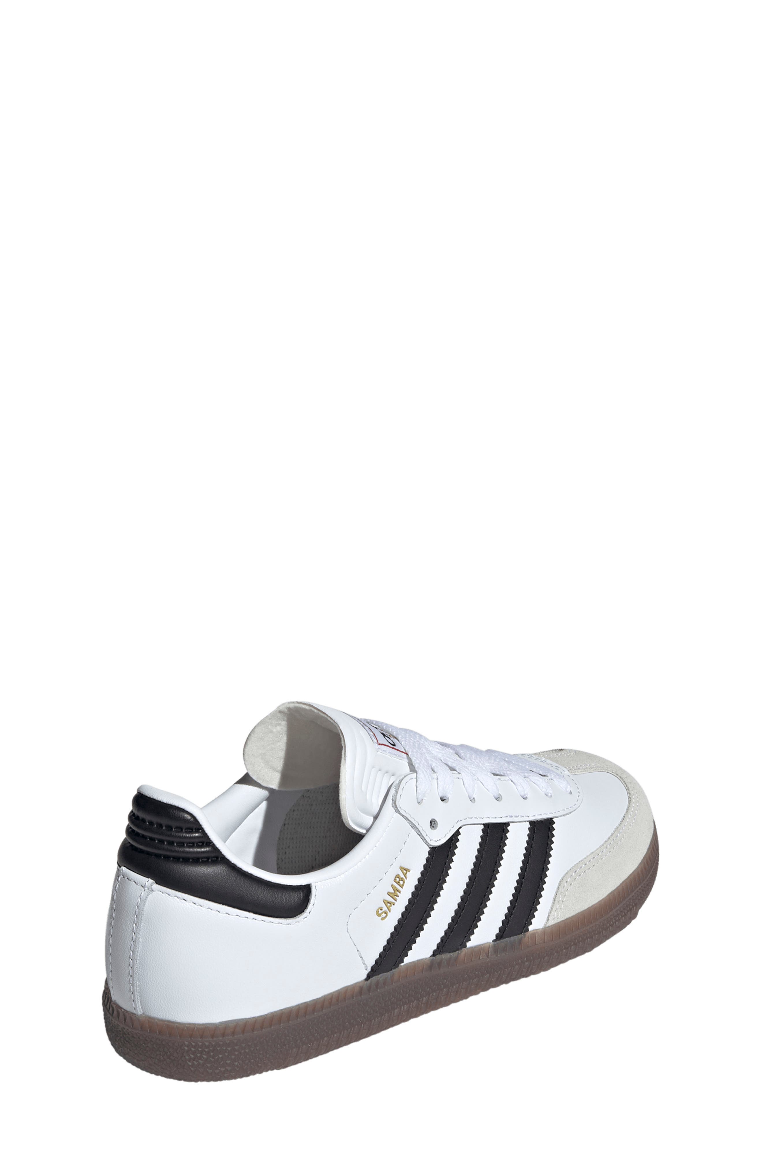 Kids' Samba Sneaker, Alternate, color, WHITE