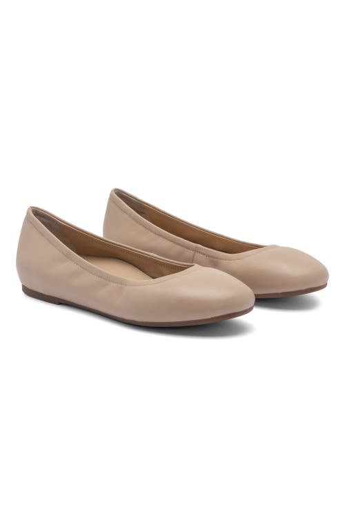 Abeo Promenade Ballet Flat In Cuban Sand - Regular