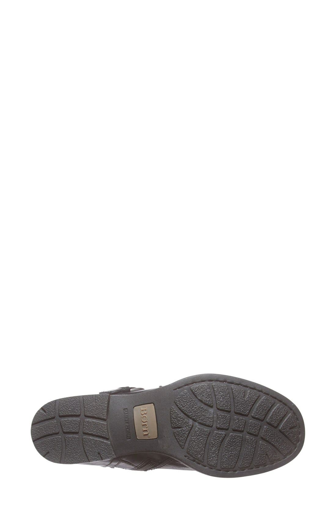 'Pirlo' Boot, Alternate, color, BLACK LEATHER