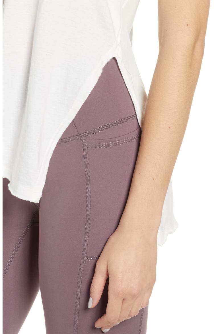 Free People FP Movement Fade with the Waves Tank Top, Alternate, color, WHITE