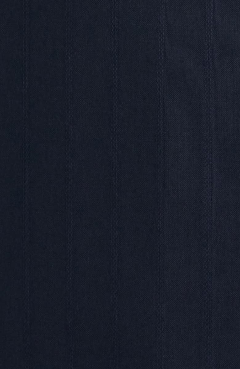 AllSaints Rawdon Slim Fit Stripe Super 100s Wool Sport Coat, Alternate, color, Navy