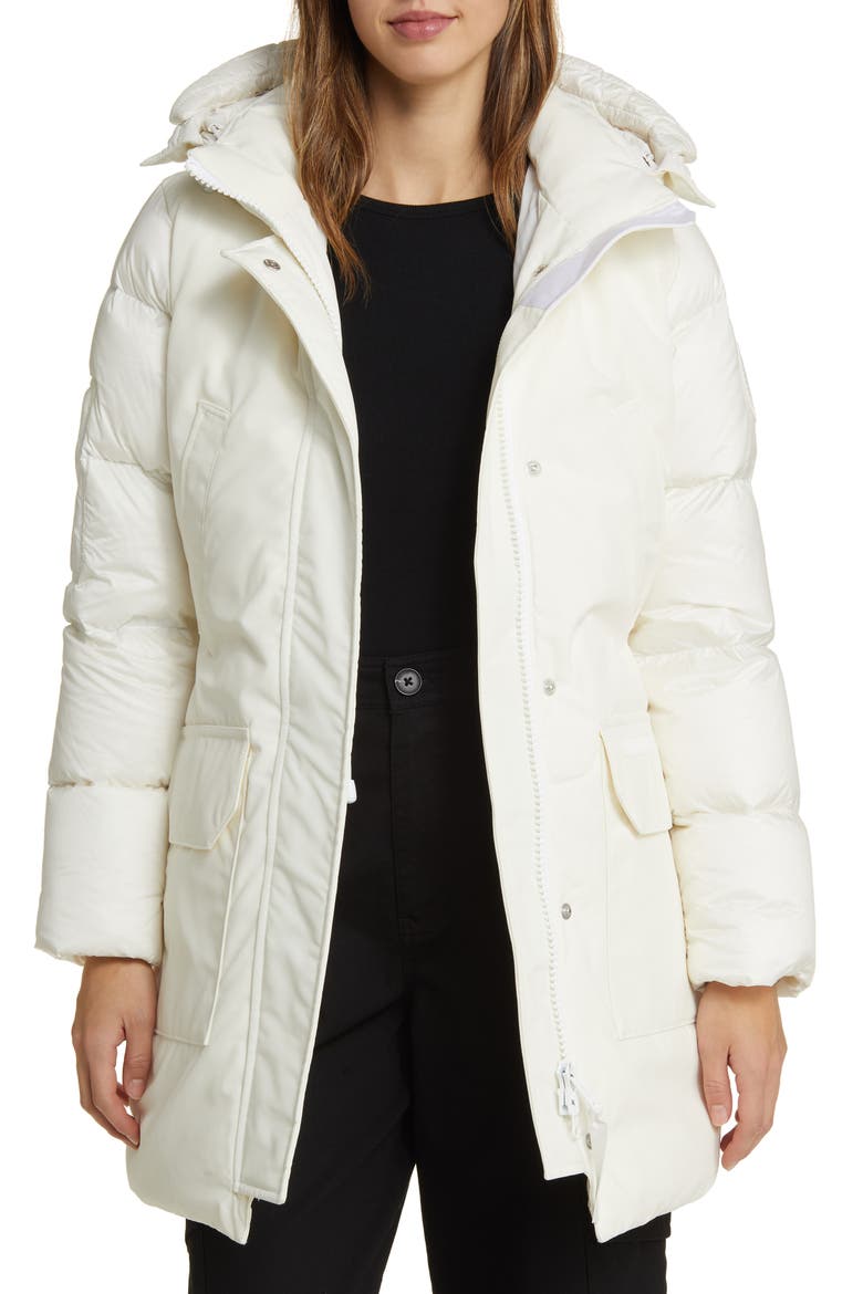 Paradigm Trillium 625 Fill Power Down Parka, Alternate, color, NORTH STAR WHITE