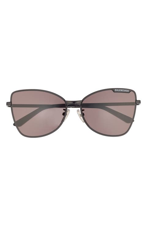 60mm Cat Eye Sunglasses