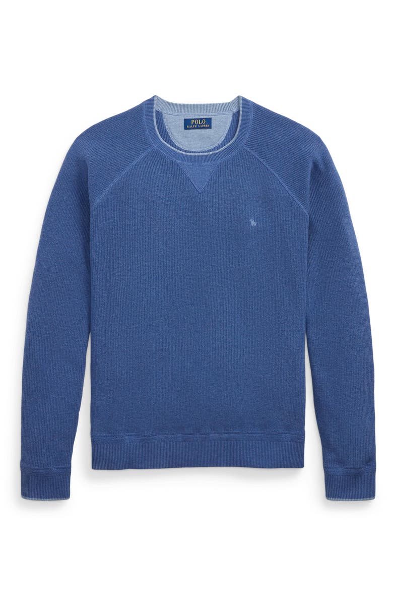 Polo Ralph Lauren Texture Cotton Sweater, Alternate, color,