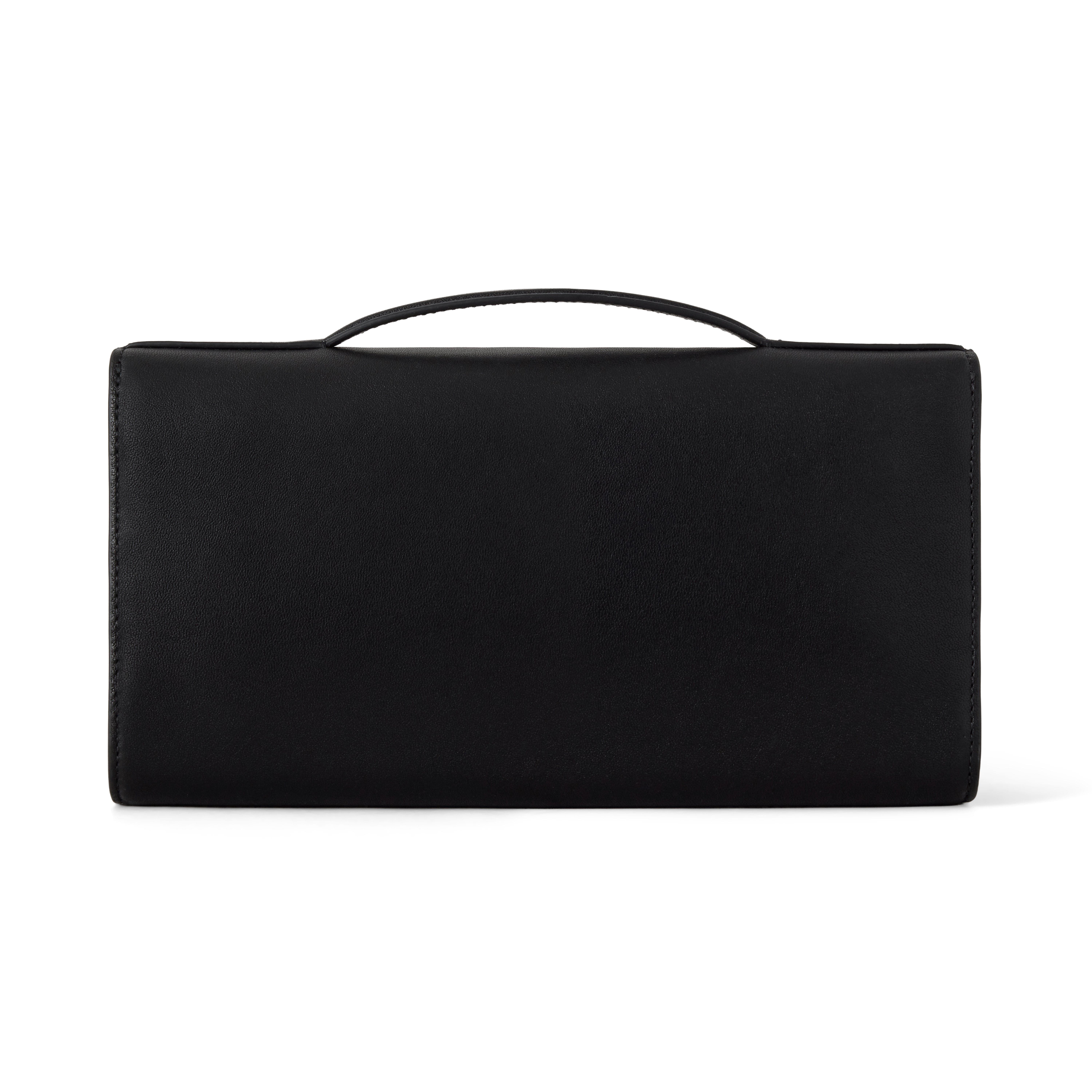 Mulberry Lily Clutch, Alternate, color, Black