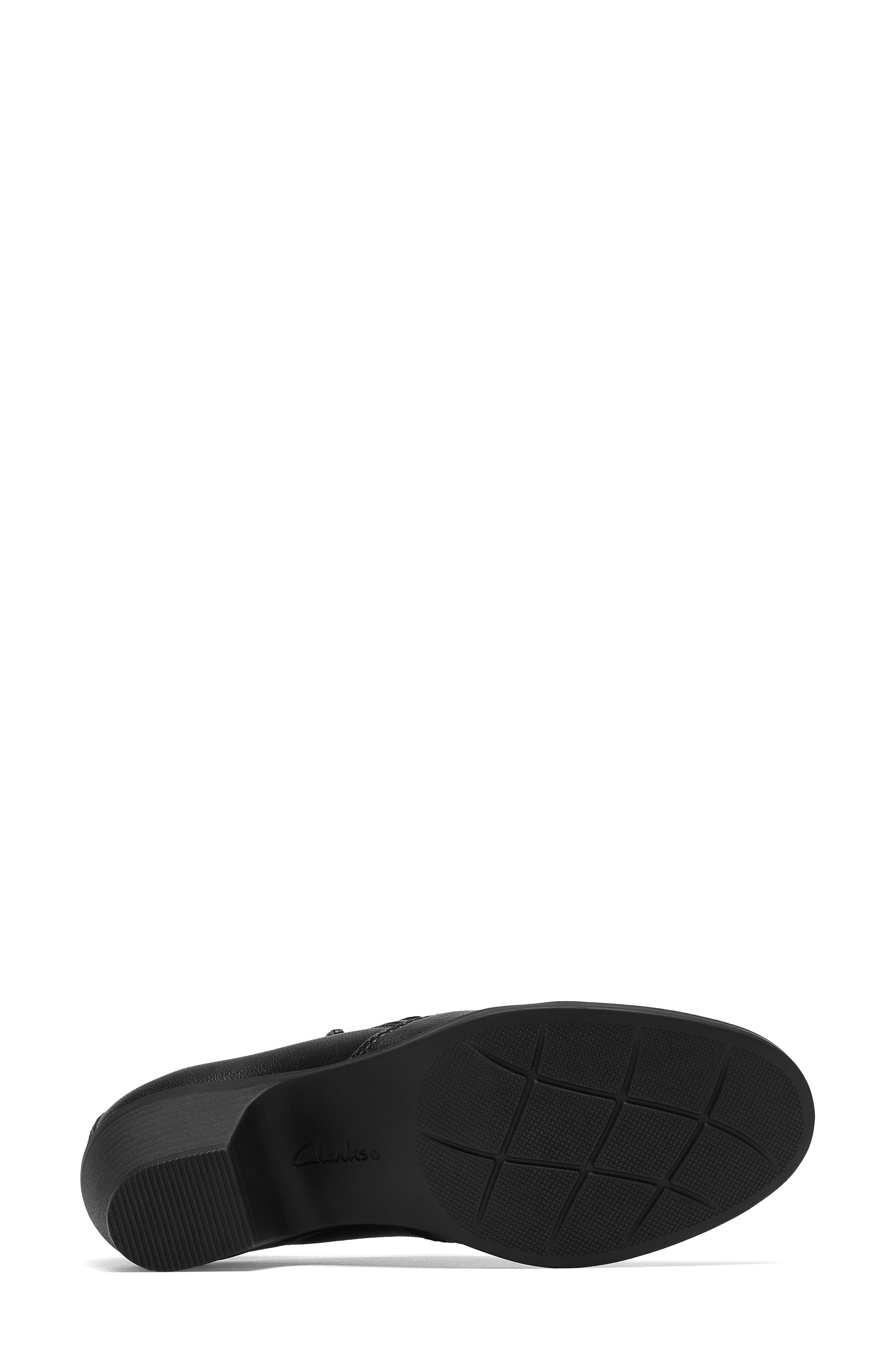 Emily Vine Bootie, Alternate, color, BLACK LEATHER