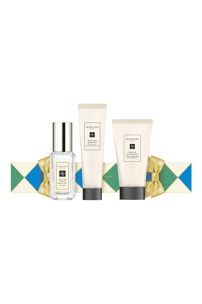 Green & Blue Holiday Fragrance Cracker Gift Set, Main, color, NO COLOR