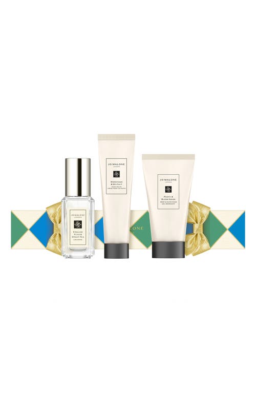 Jo Malone London ™ Green & Blue Holiday Fragrance Cracker Gift Set In Transparent