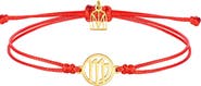 Mantra Zodiac Thread Bracelet