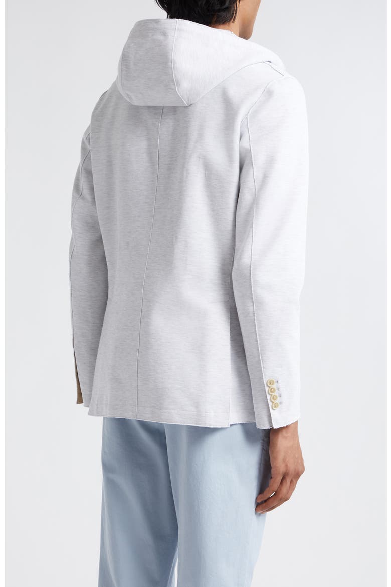 Hooded Knit Jacket, Alternate, color, GRAY