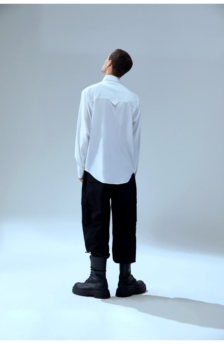 PCFG Pure Cotton Your *Itch Padded Shoulder Shirt, Alternate, color, White