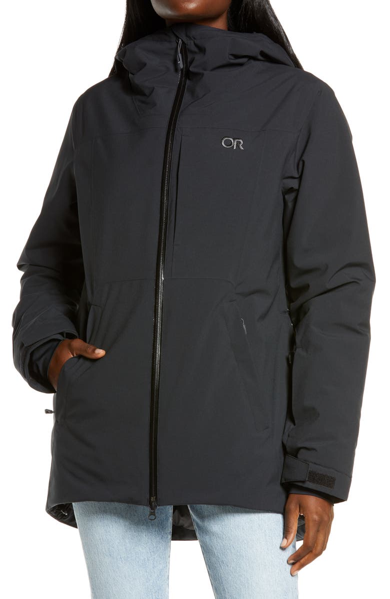 Outdoor Research Snowcrew Hooded Ski Jacket, Alternate, color,