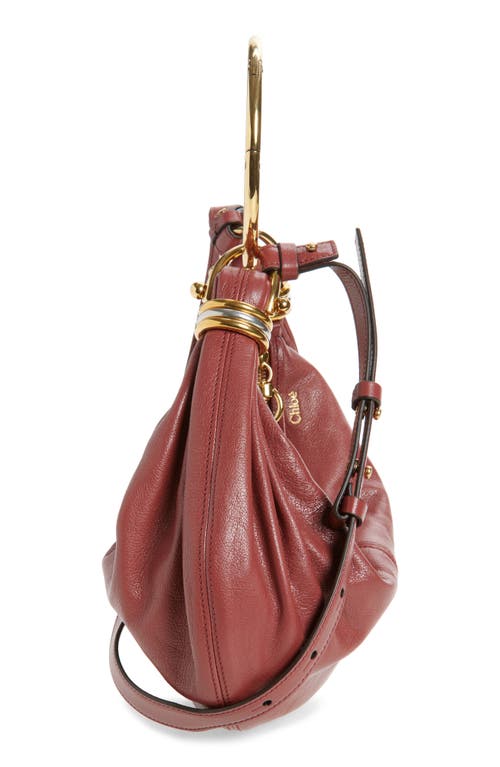 Chloé Chloè Bracelet Small Leather Hobo Bag