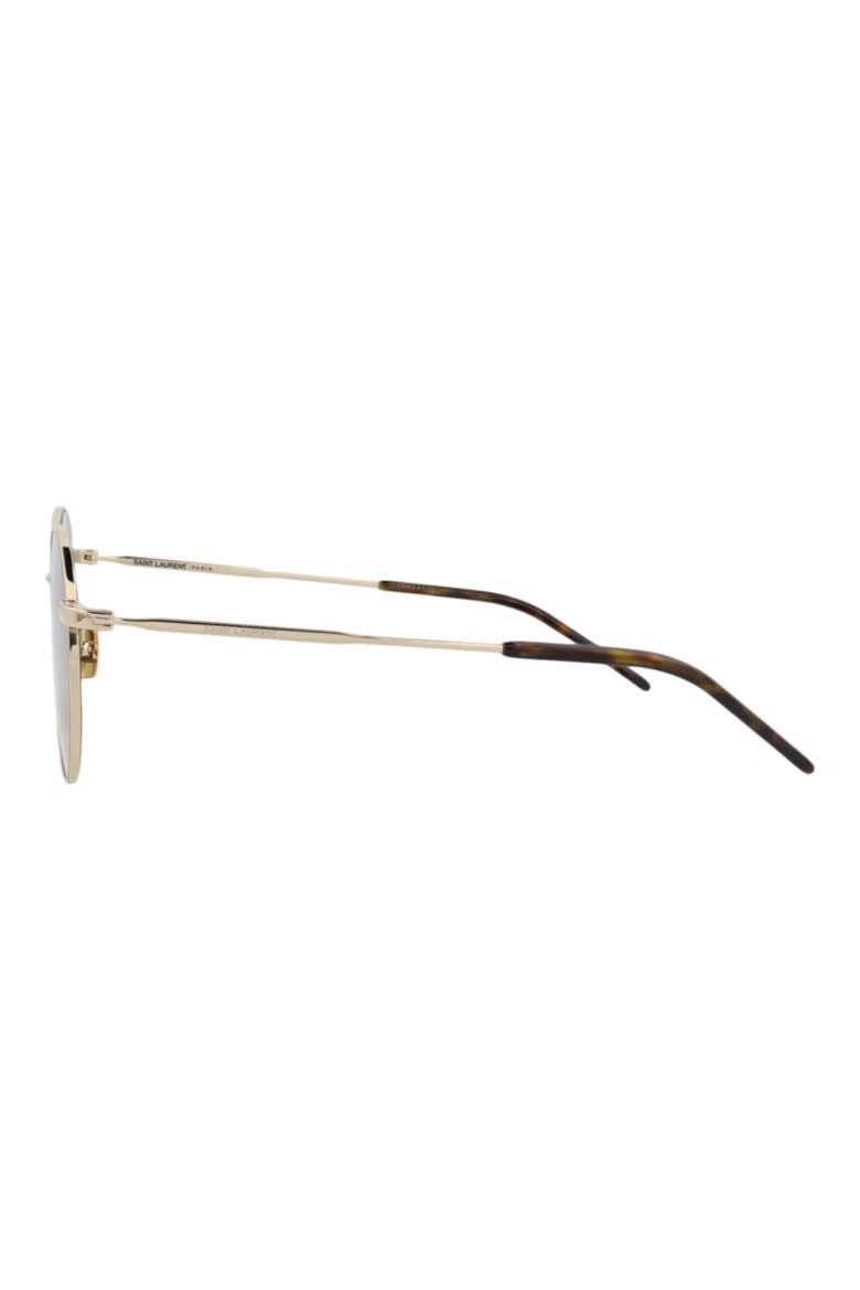 51mm Gradient Aviator Sunglasses, Alternate, color, GOLD GOLD GREEN
