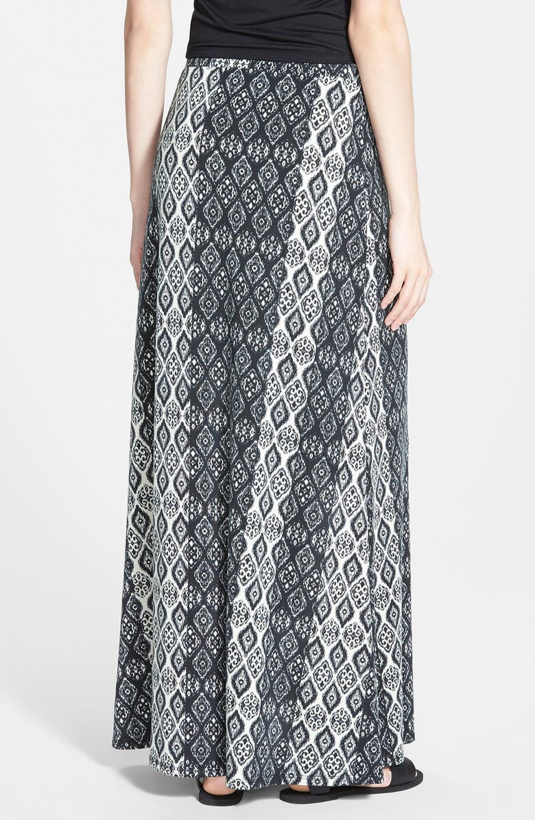 Lily White Maxi Skirt, Alternate, color, 