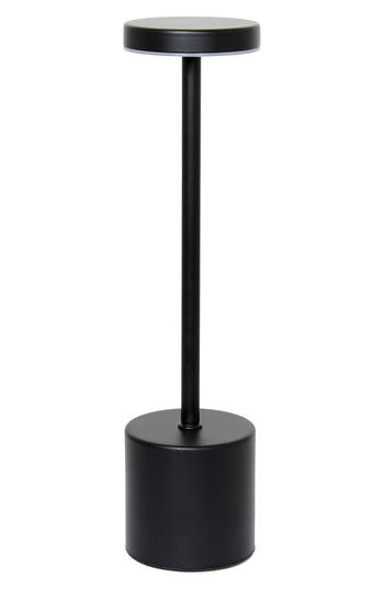 Lalia Home Touch Activated Wireless Lamp In Black