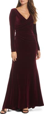 Vince Camuto Velvet Gown