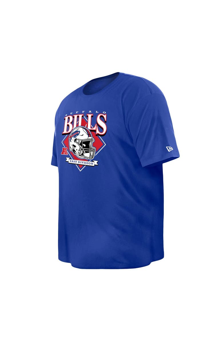 New Era Men's New Era Royal Buffalo Bills Big & Tall Helmet T-Shirt, Alternate, color,