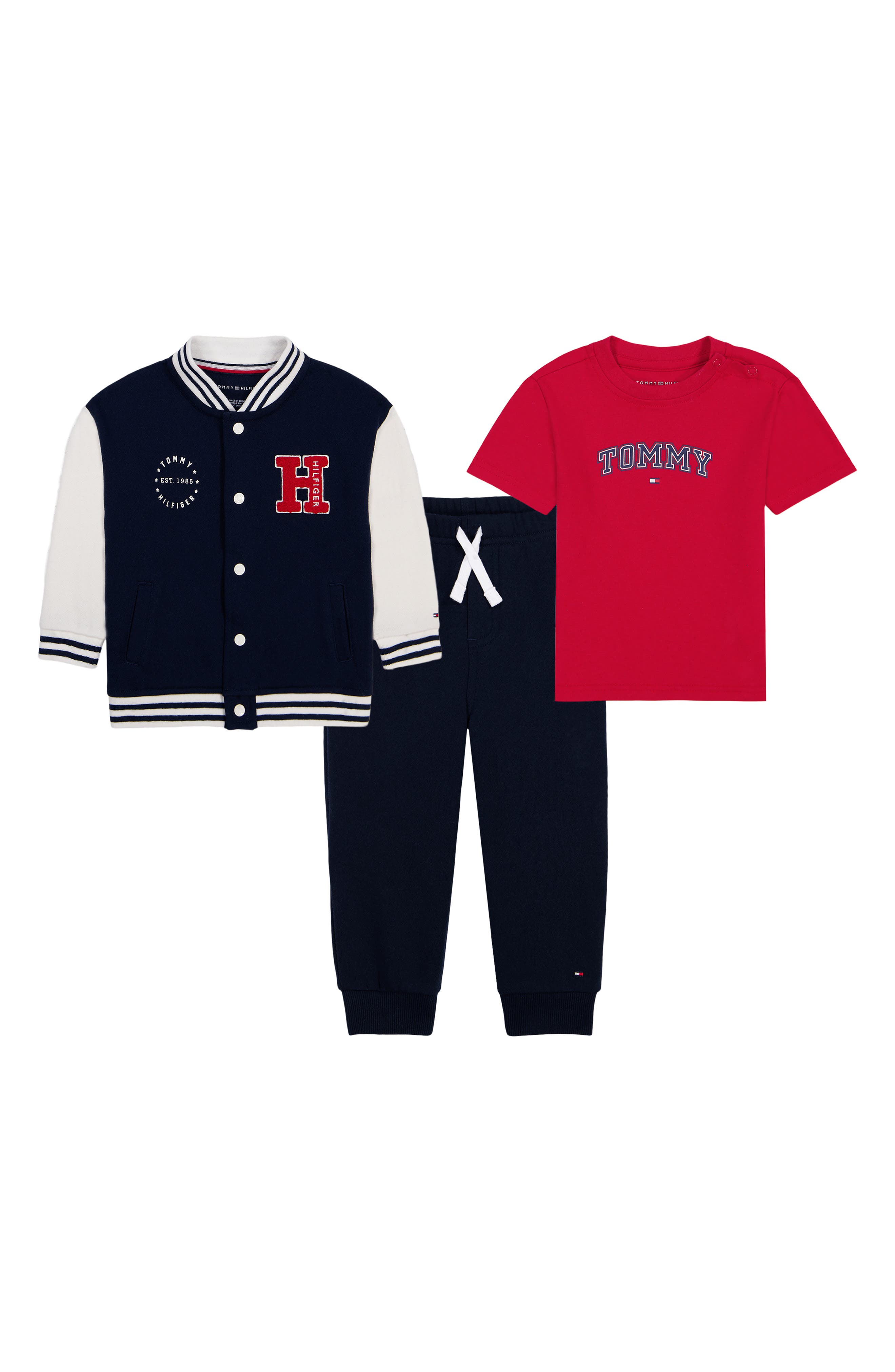 Kids' 3-Piece Bomber Jacket Set