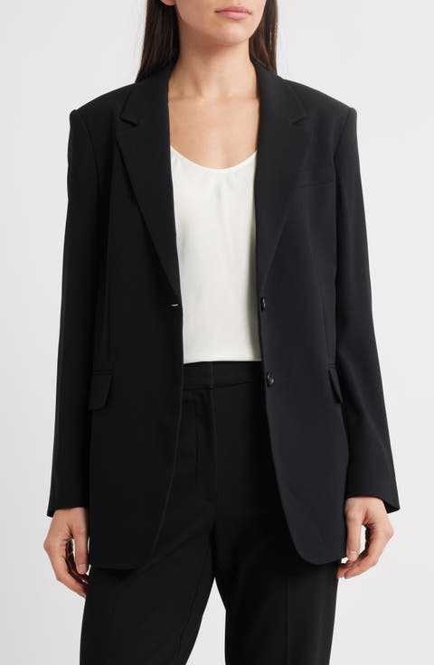 Theory Classic Blazer in Travel Wool Size 8 | eBay