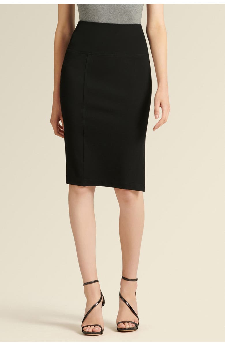 DKNY Compression Pencil Skirt, Main, color,