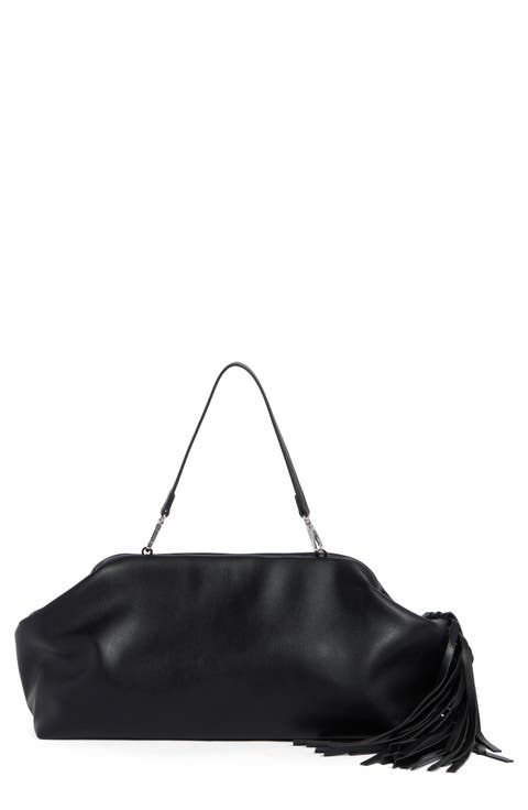 Oversize Fringe Shoulder Bag