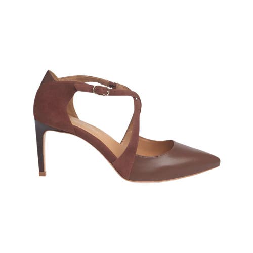 Joan Oloff Shoes Desire Pump In Brown
