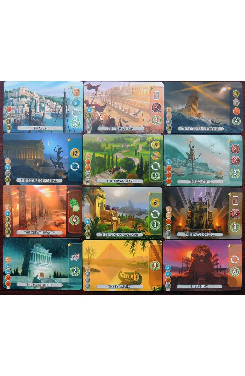 ASMODEE 7 Wonders Duel Strategy Board Game, Alternate, color, 