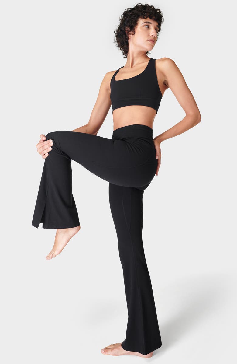 Sweaty Betty Super Soft Flare Leggings, Alternate, color,