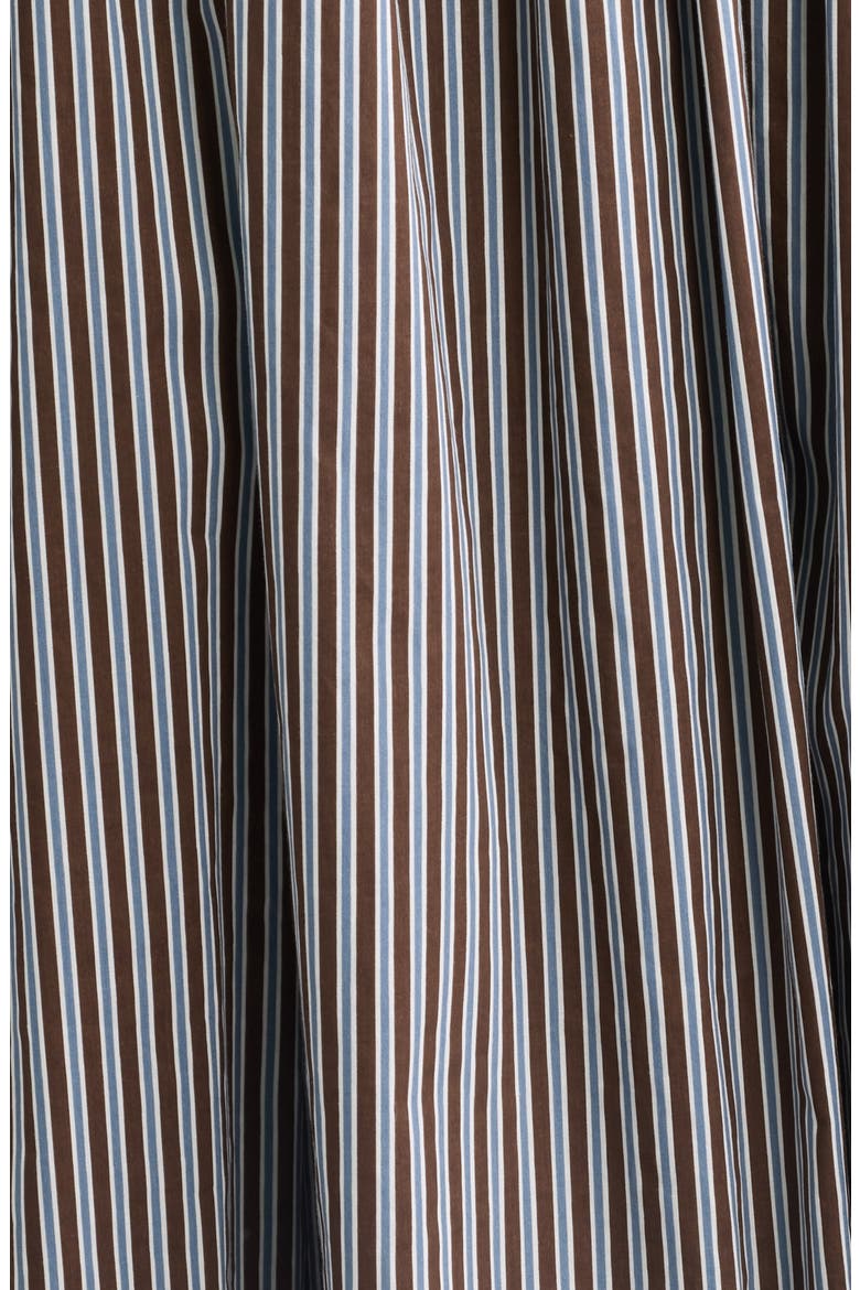 Chandler Fit & Flare Cotton Maxi Dress, Alternate, color, BROWN MULTI