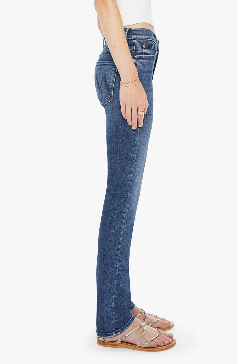 MOTHER The Mid Rise Dazzler Skimp Straight Leg Jeans, Alternate, color, One Last Shot
