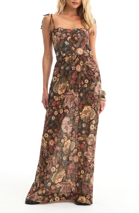 Julia Zafra Maxi Cover-Up Dress