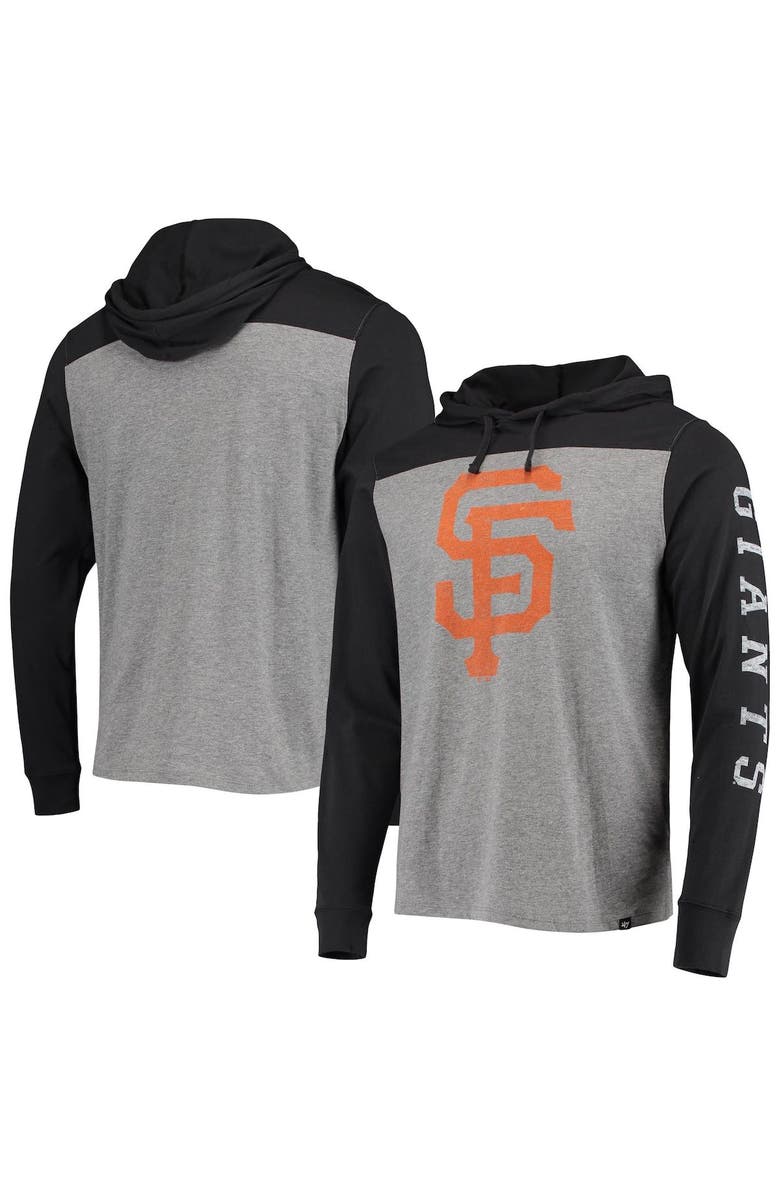 '47 Men's '47 Gray San Francisco Giants Franklin Wooster Pullover Hoodie, Main, color,