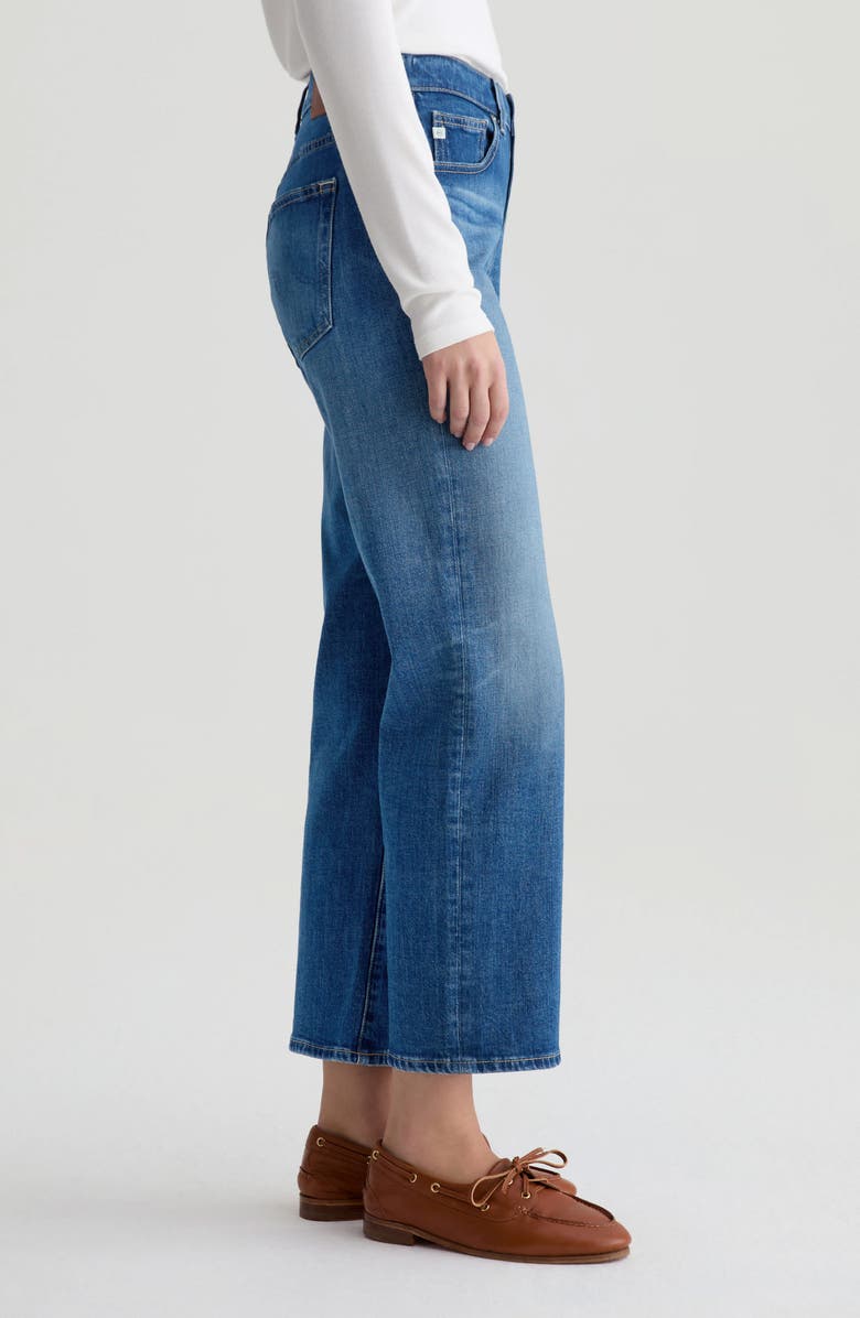 AG Brinley Mid Rise Crop Straight Leg Jeans, Alternate, color, Owens Valley