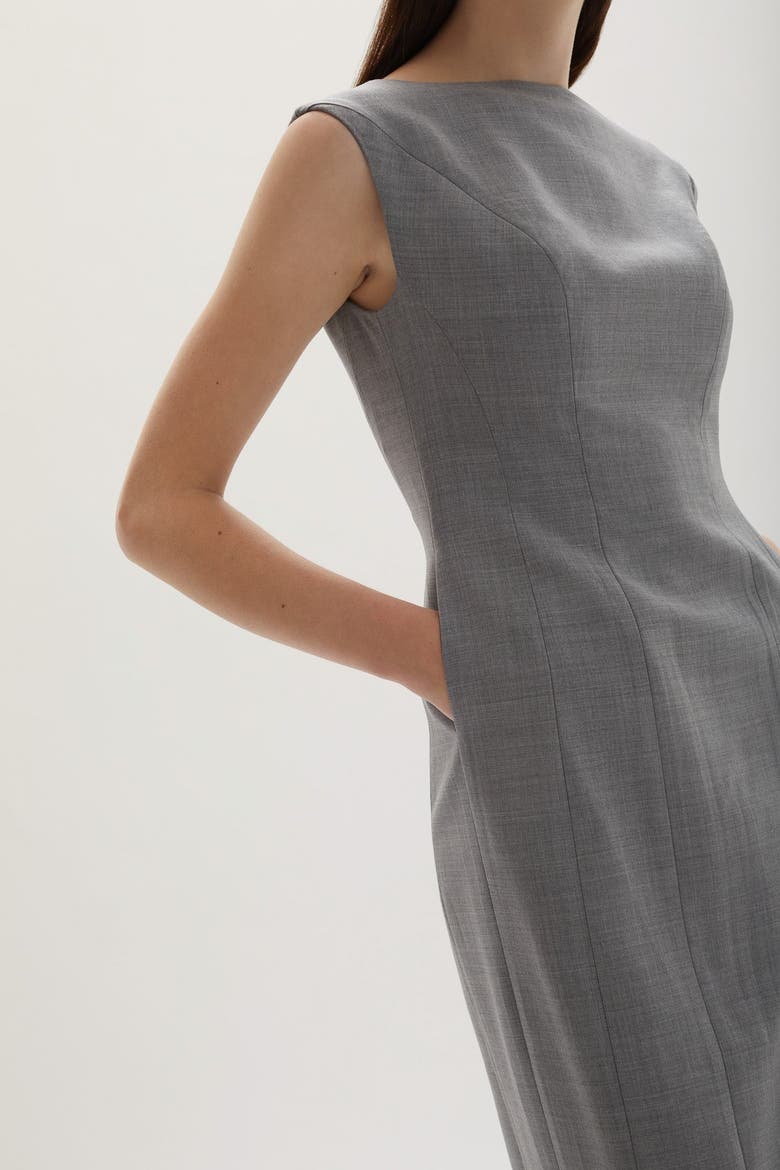 Kelli Maxi Dress, Alternate, color, Grey