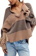 Free People Rainn Thermal Knit Top