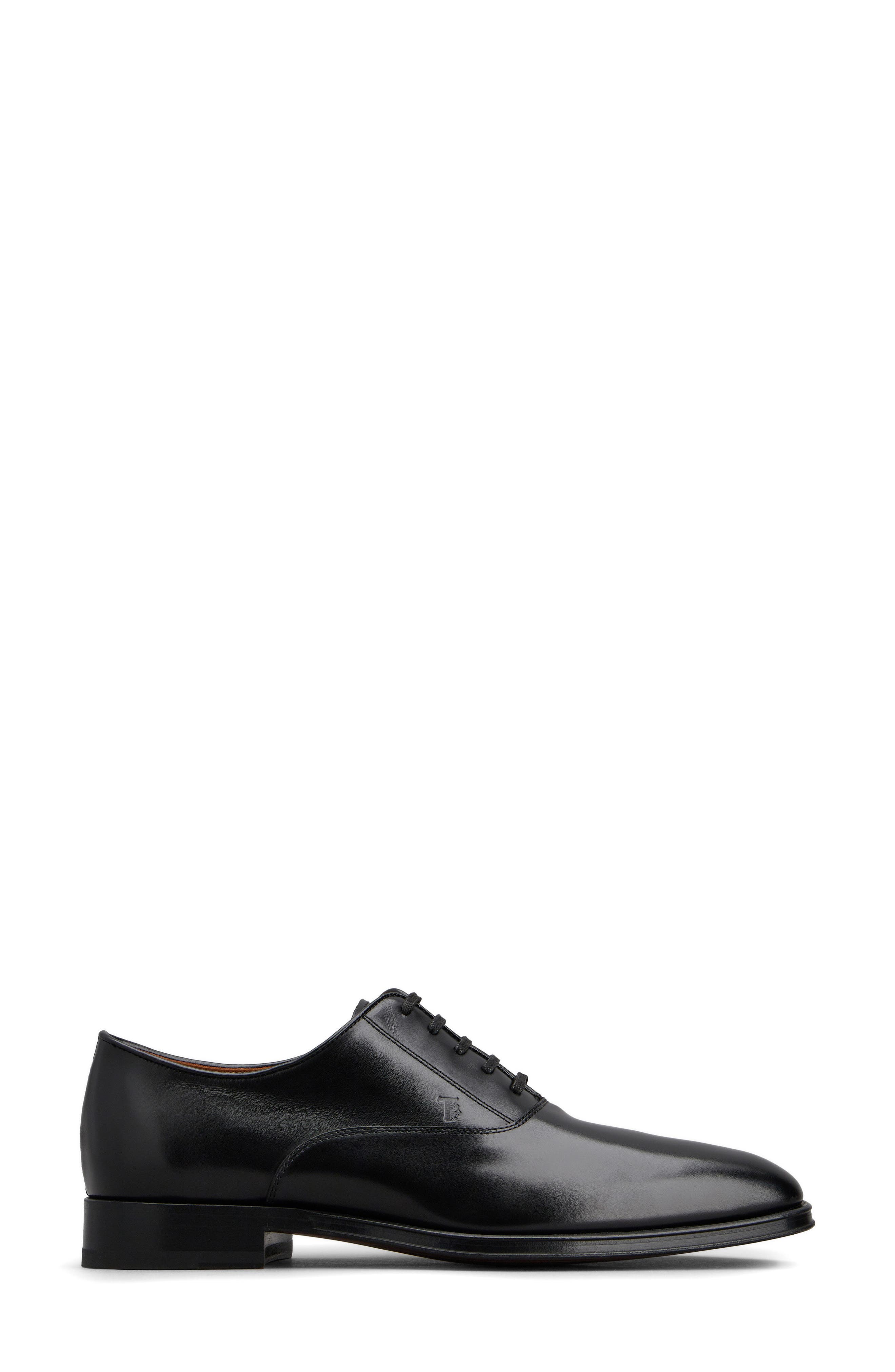 Tod's Francesina Oxford, Alternate, color, Nero