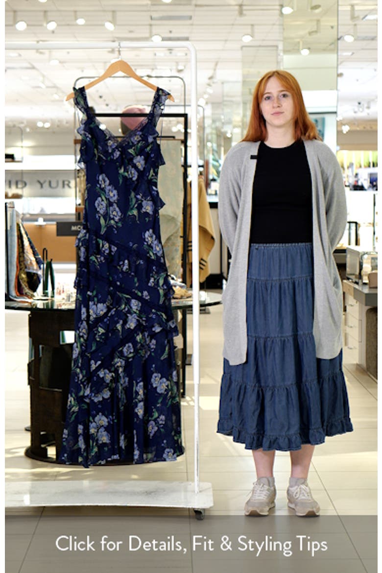 Megan Ruffled Maxi Dress video