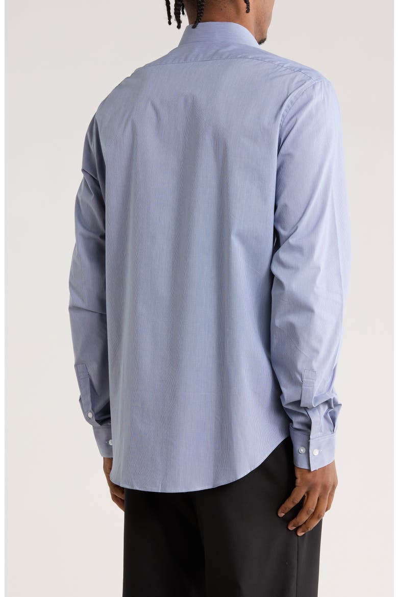 Slim Fit All-Season Stretch Dress Shirt Slim Fit All-Season Stretch Dress Shirt, Alternate, color, DARK BLUE