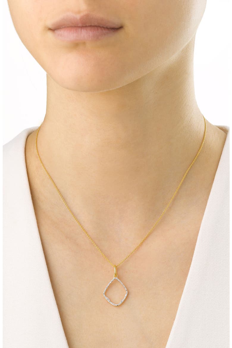 Riva Diamond Hoop Pendant Charm, Alternate, color, YELLOW GOLD