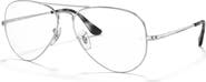 Ray-Ban 58mm Pilot optical glasses