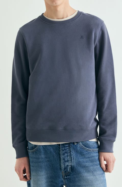 Wash Embroidered Sweatshirt